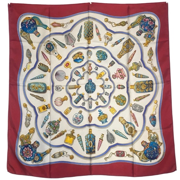 Hermes Vintage Scarf Carre 90”Qu’Importe Le Falcon” - Picture 1 of 16